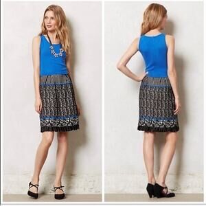 Anthropologie Girls From Savoy Women's Tiered Arden Dress - Size Medium - Chic